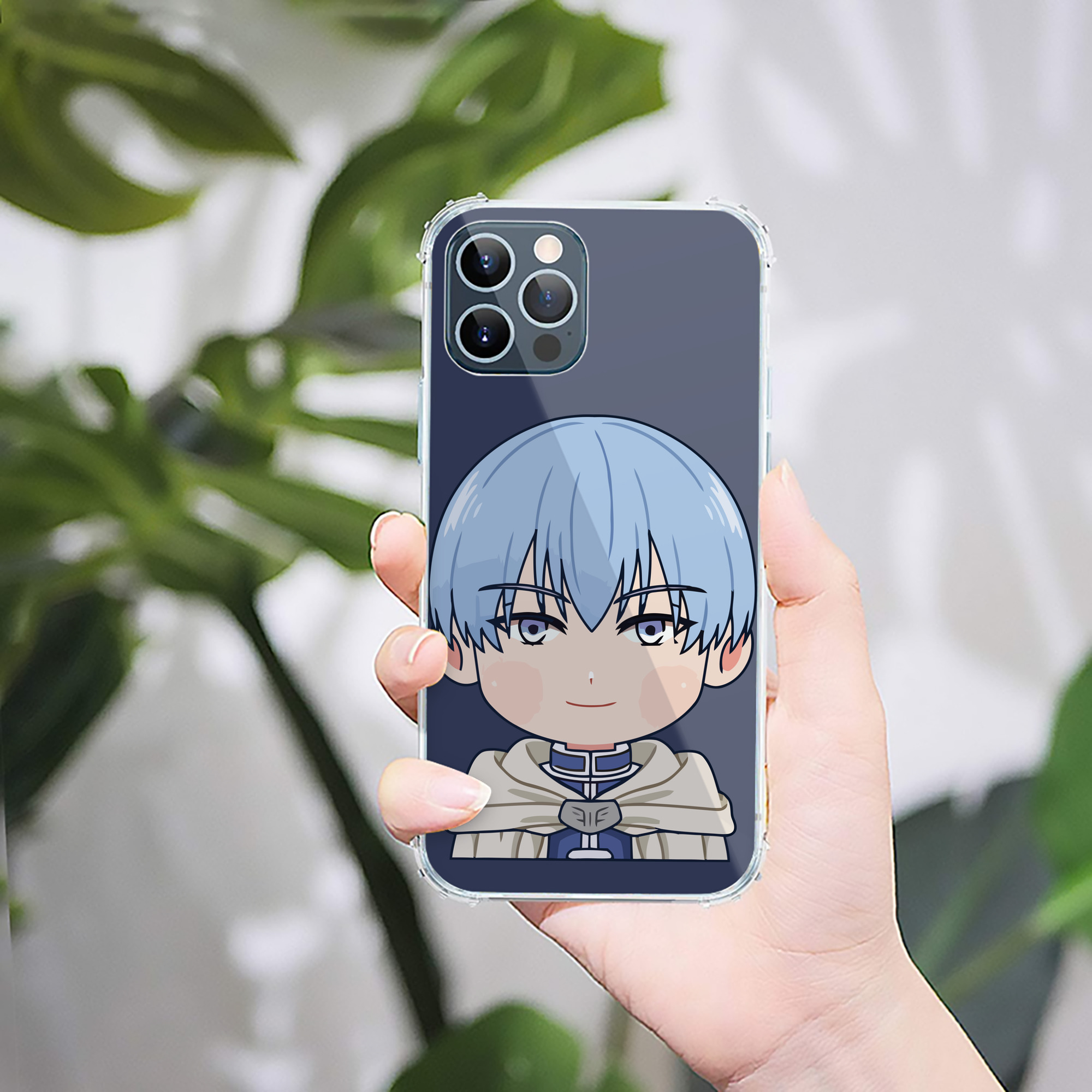 （画像用） 葬送のフリーレン Frieren 【iPhone 12シリーズ対応】透明スマホケース（クリアソフトケース）